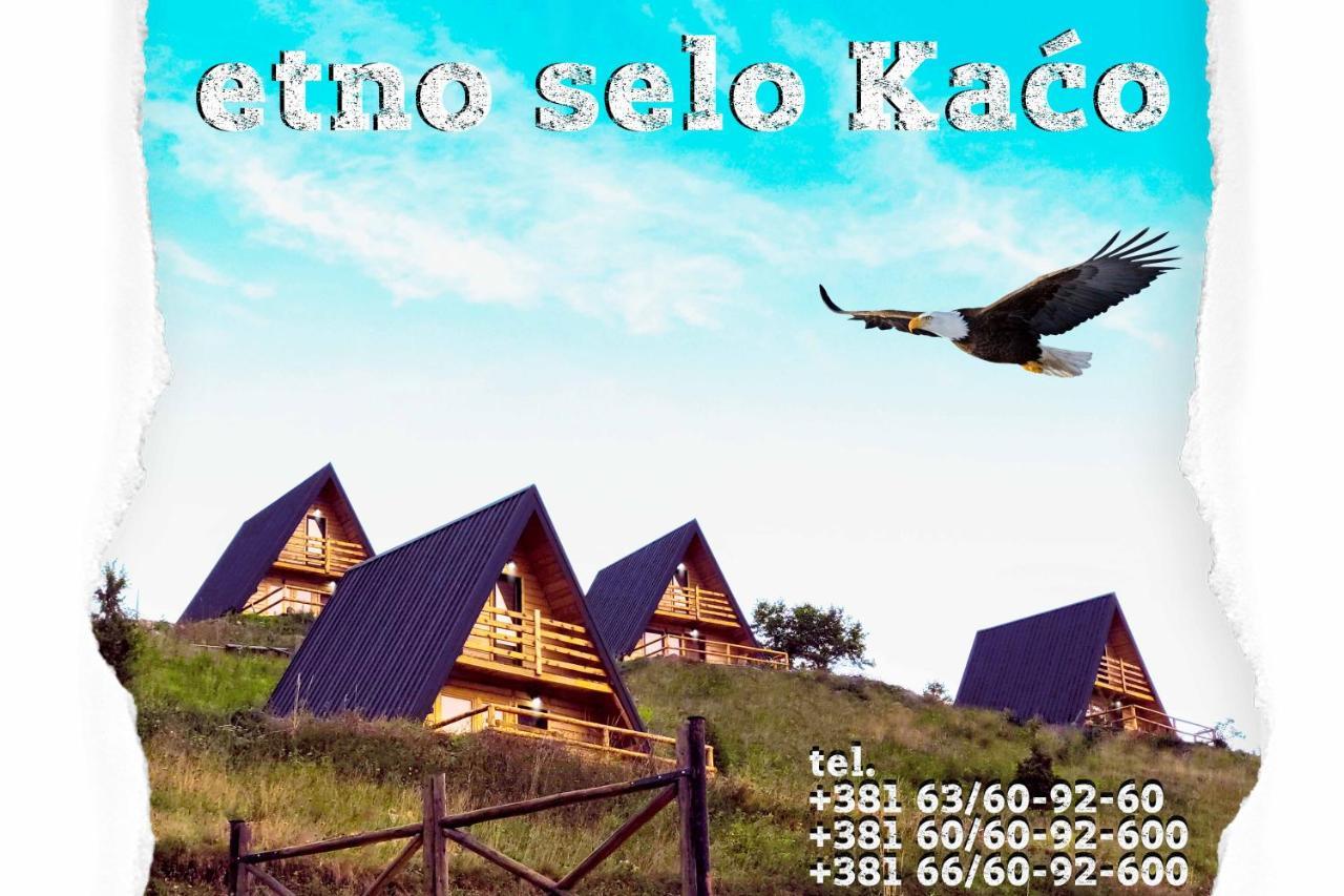 Uvac-Etno Selo Kaco Villa Sjenica Bagian luar foto